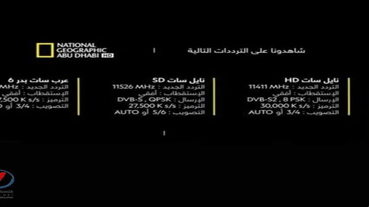 تحديث تردد قناة ناشيونال جيوغرافيك الجديد على مختلف الأقمار الصناعية لضمان جودة البث